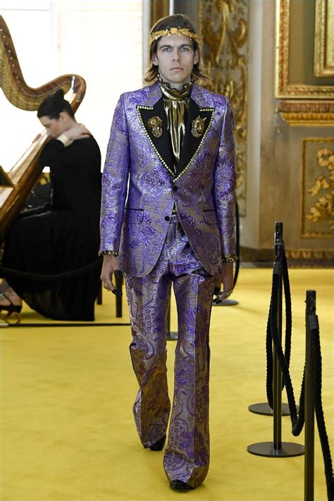 gucci cruise 2018 men's|The Gucci Cruise 2018 Menswear Collection Isn't Bonkers, It's .